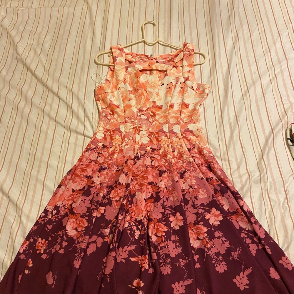 Vintage Danny & Nicole Floral Womens Dress size 4